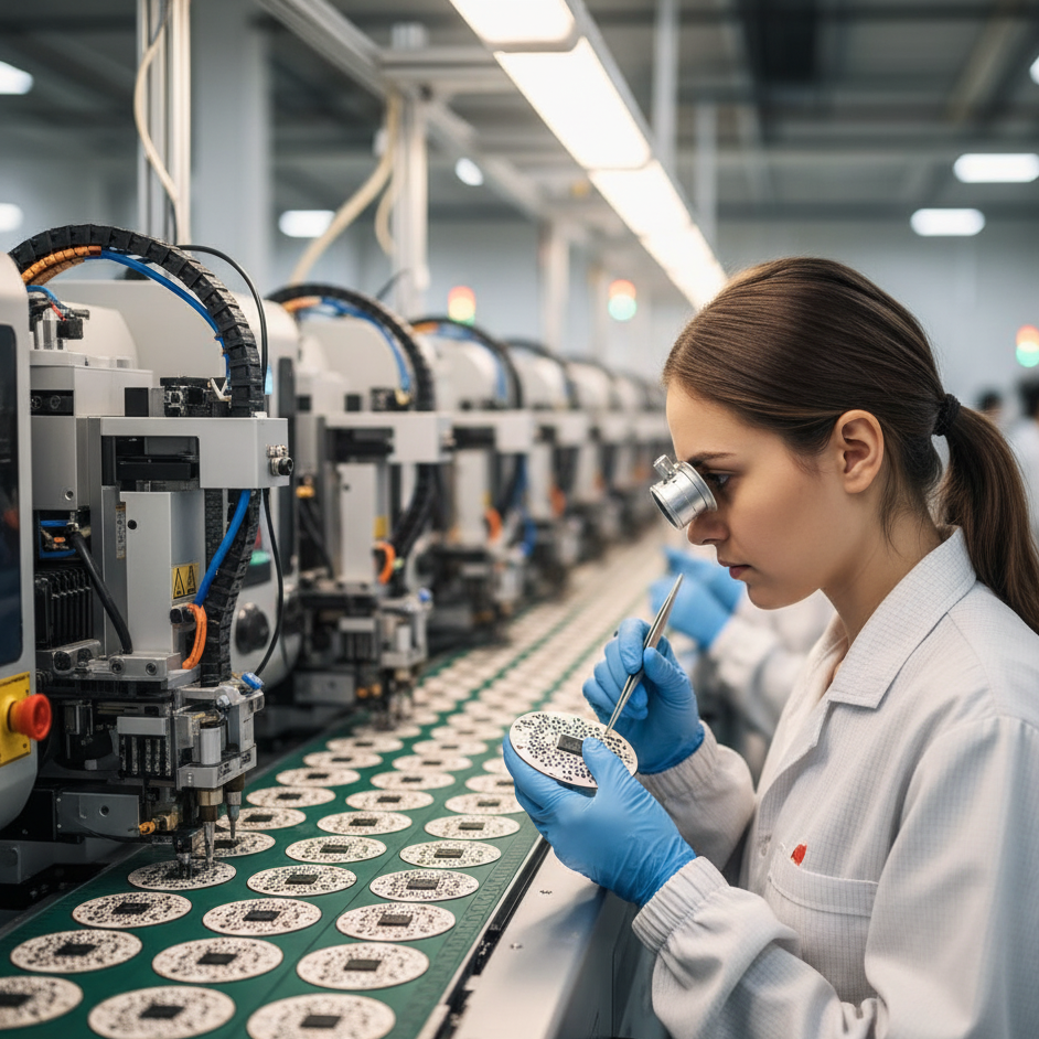 PCB assembly and inspection for Rhythmana MINI wake-up light