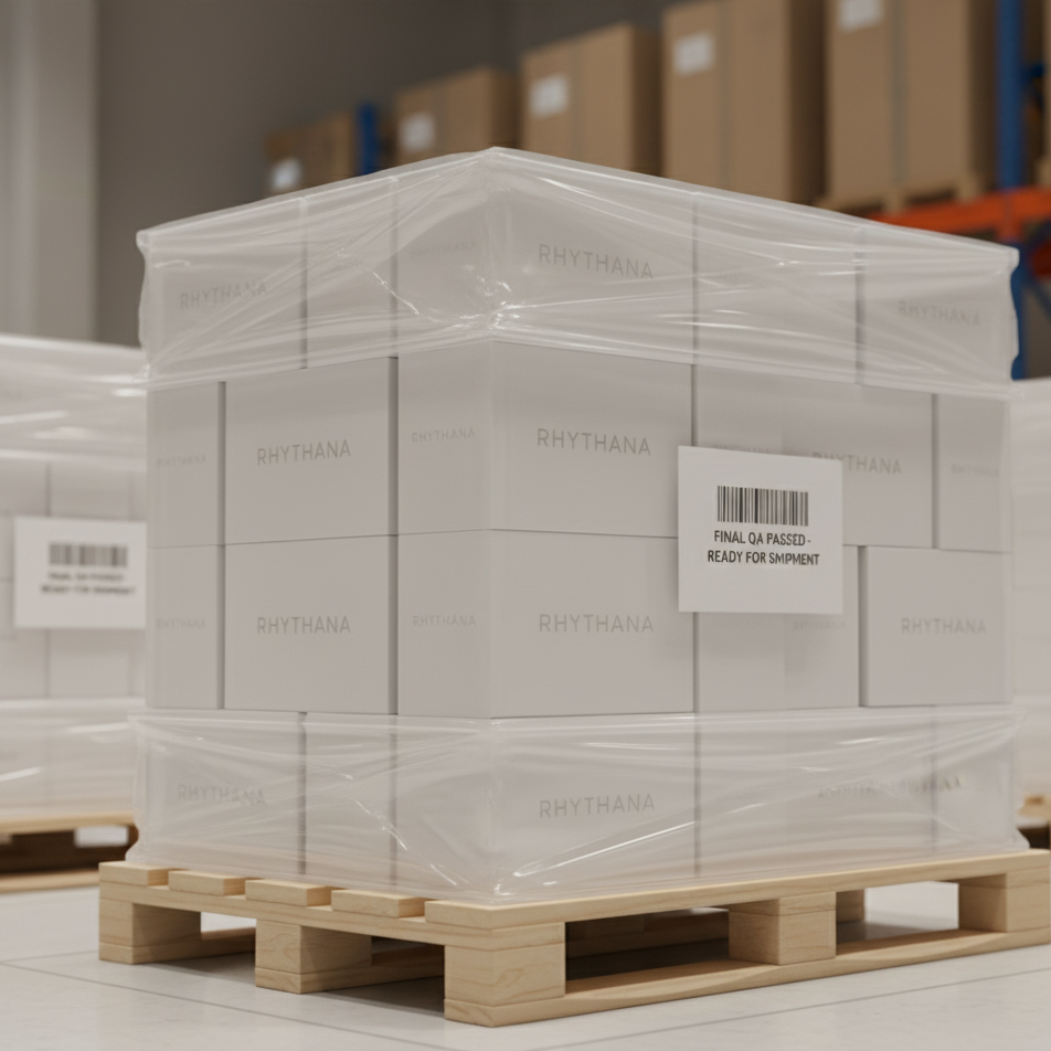 final QA and shipment process for Rhythmana MINI