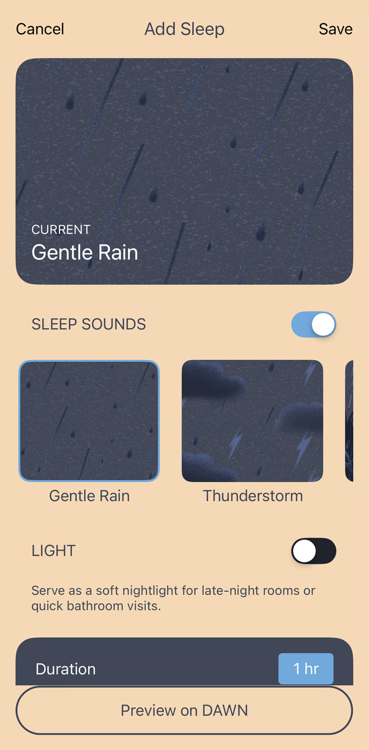 3. Explore Sleep Sounds
