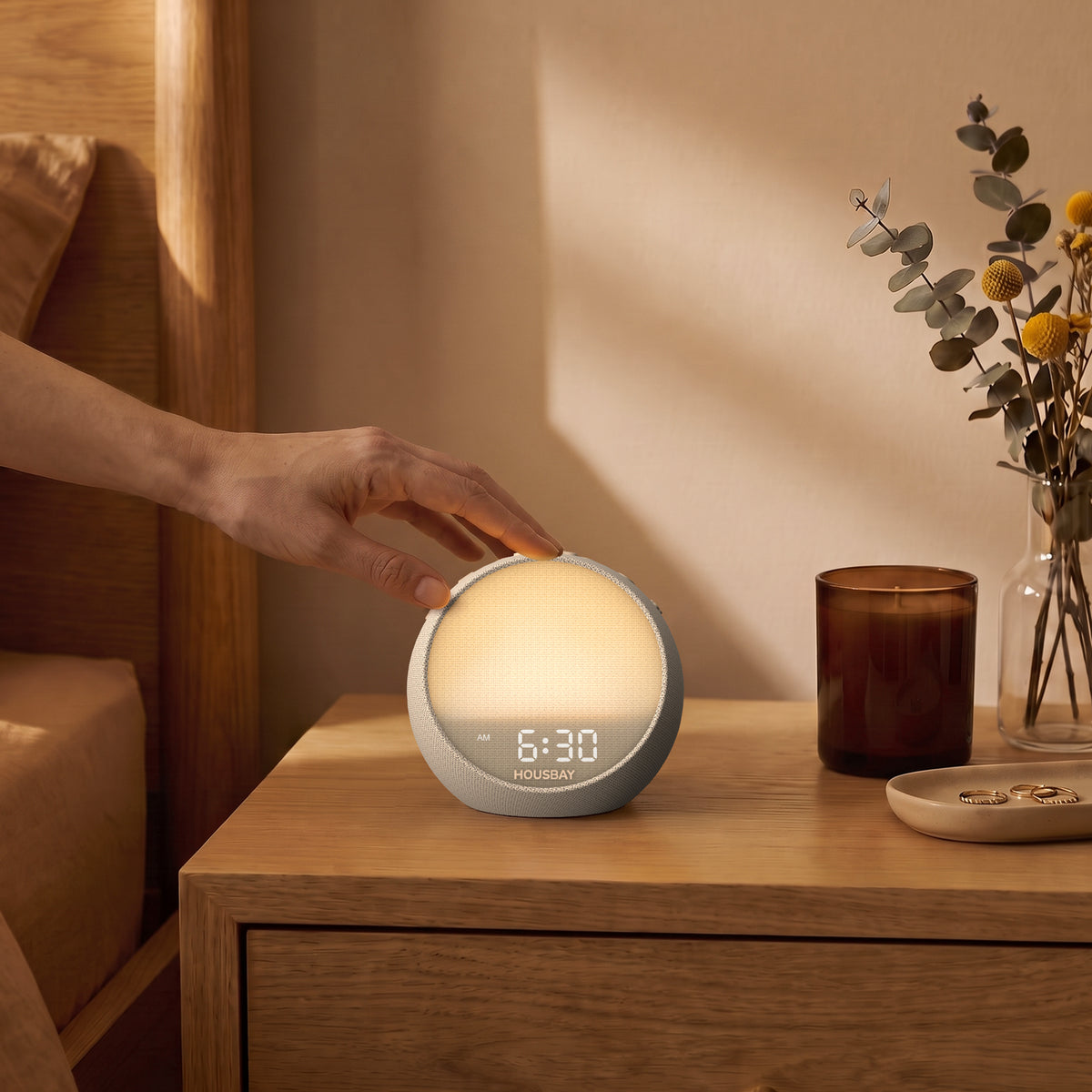 Set your wake-up time