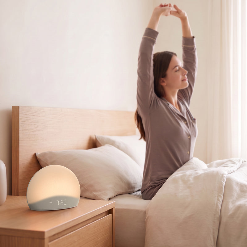 Wake with light and sound