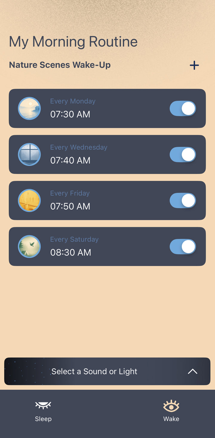 5. Create Your Wake Routine